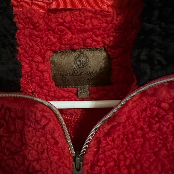 C.C Girlie Girl Original Fleece 1/4 Zip Pullover - Picture 3 of 4